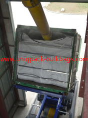 China Schüttgutcontainer-Zwischenlagen-Tasche WPP 20ft mit Reißverschlussschließungs-/Schließung Schwerkraftladen fournisseur