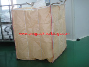 China Flexible FIBC PET Zwischenlage riesige Taschen des beige Leitbleches für Verpackenstärkepulver fournisseur