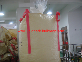 China pp. gesponnenes FIBC-langlebiges Gut eine 2 Tonnen-Masse sackt Tonnentasche mit PET-Zwischenlage ein fournisseur