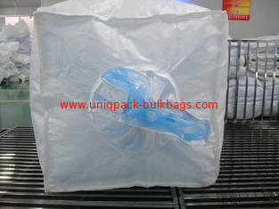 China Industrie Taschen mit einen Tonnen-Massen-sich bauscht/FIBC Taschen gesponnene Polypropylen mit PET-Zwischenlagen-Nahrungsmittelgrad AIB-Zertifikat fournisseur