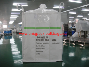 China Duffle Spitzen-pp. sind Tasche für Verpackenl-lysin Sulfat/industrielle Massentaschen sperrig fournisseur